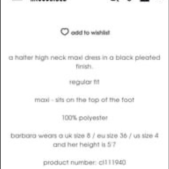 Missguided Black Halter Neck Dress - Picture 4 of 4